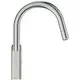 Elegant gebogene Küchenarmatur von Ideal Standard mit Hochdruckauslauf. Ausführung in Chrom, geeignet für moderne Küchenansprüche.